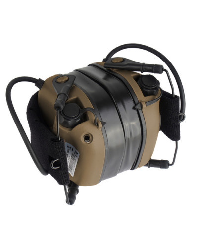 Earmor - Aktywne ochronniki słuchu M31 PLUS - Coyote Brown M31-CB-PLUS