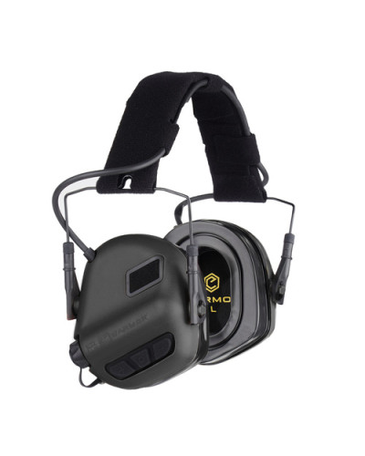 Earmor - Aktywne ochronniki słuchu M31 PLUS - Czarne M31-BK-PLUS