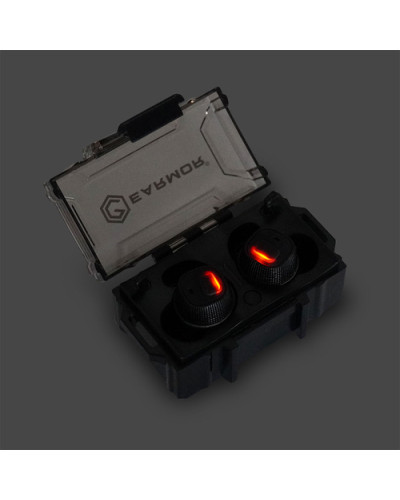 Earmor - Aktywne ochronniki słuchu M20 - Czarne - M20-BK