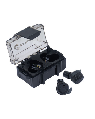 Earmor - Aktywne ochronniki słuchu M20 - Czarne - M20-BK