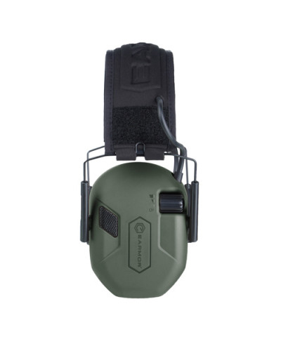 Earmor - Aktywne ochronniki słuchu M300A - Foliage Green - M300A-FG