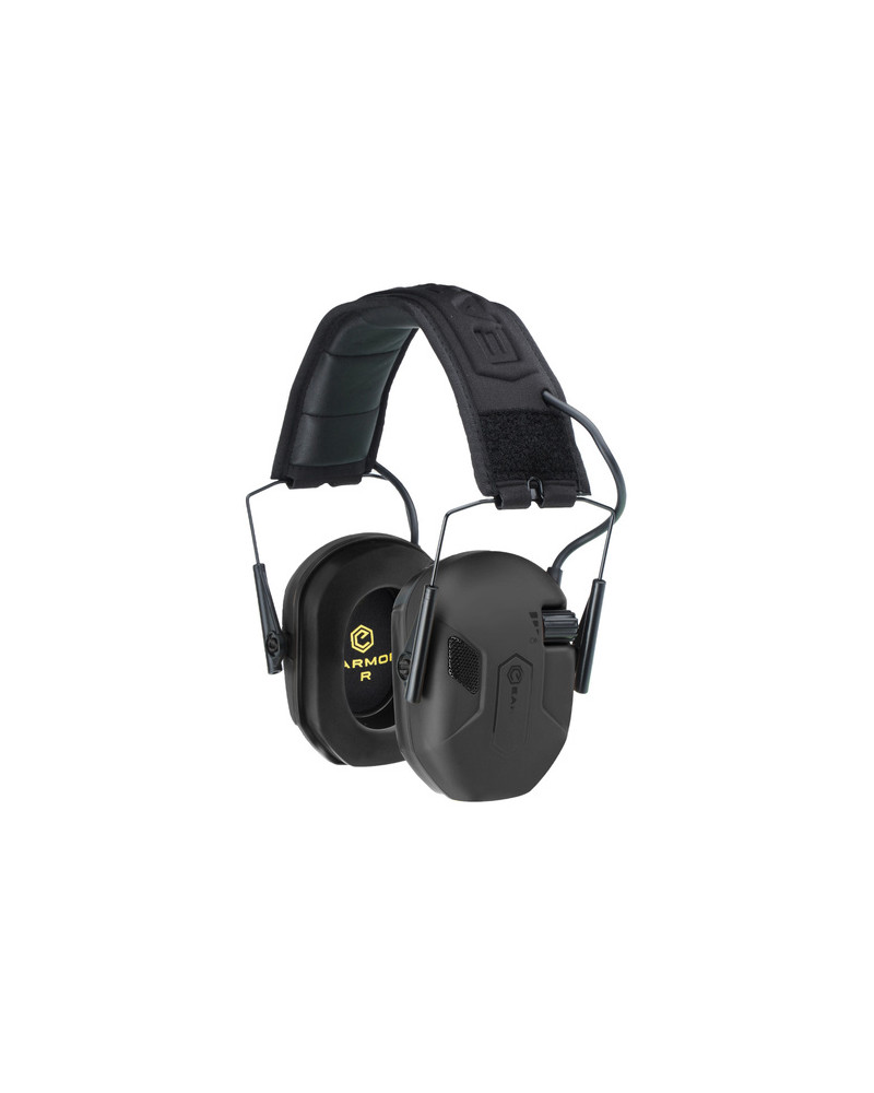 Earmor - Aktywne ochronniki słuchu M300A - Czarne - M300A-BLK