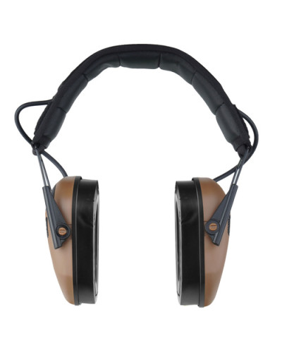 Earmor - Aktywne ochronniki słuchu M300T - NRR 23 dB - Bluetooth 5.4 - Coyote Brown - M300T-CB