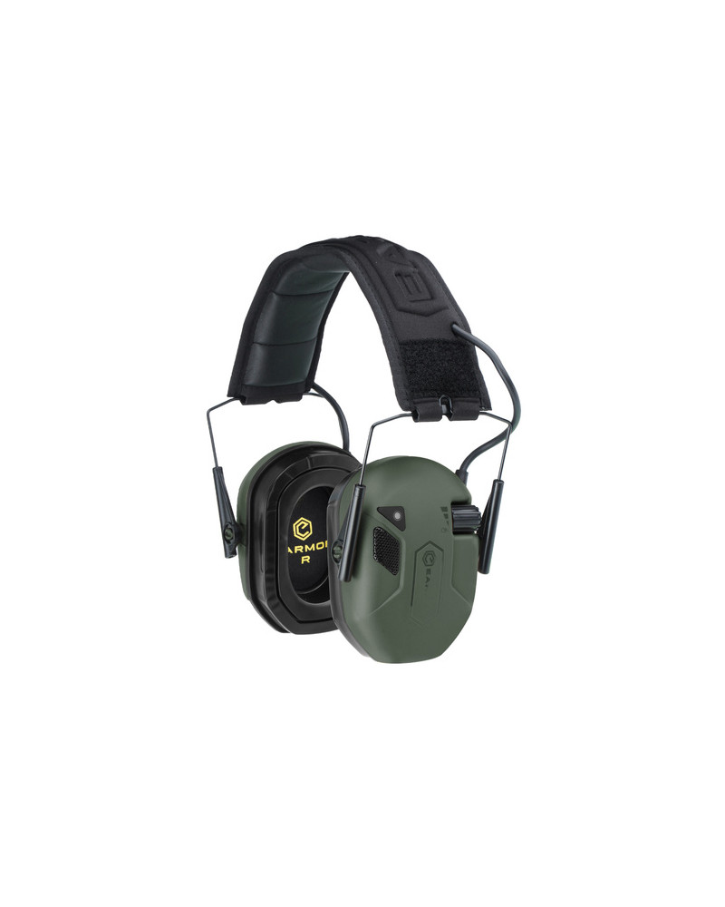 Earmor - Aktywne ochronniki słuchu M300T - NRR 23 dB - Bluetooth 5.4 - Foliage Green - M300T-FG