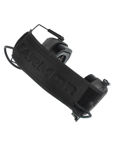 Earmor - Aktywne ochronniki słuchu M300T - NRR 23 dB - Bluetooth 5.4 - Czarne - M300T-BLK