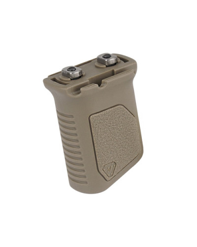 Strike Industries - Chwyt M-LOK Angled Vertical Grip - Short - FDE - SI-AR-CMAG-S