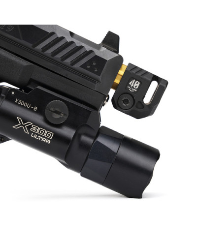 Strike Industries - Kompensator pistoletowy Comp-QUAD - 1/2''x28 TPI - Czarny - SI-MCQUAD