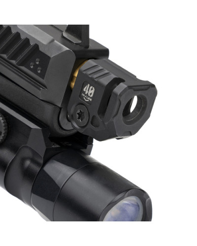 Strike Industries - Kompensator pistoletowy Comp-QUAD - 1/2''x28 TPI - Czarny - SI-MCQUAD