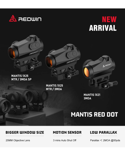 Kolimator REDWIN MANTIS 1x25 MTR