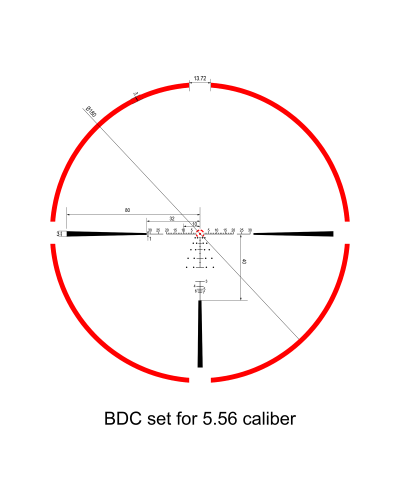 Luneta REDWIN WHITEEAGLE 1-10x28 FFP FDE