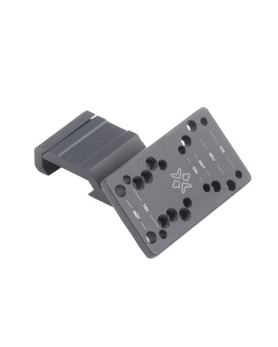 Vector Optics - Montaż na szynę Picatinny 45° do kolimatorów pistoletowych - Czarny -SCFRM-29