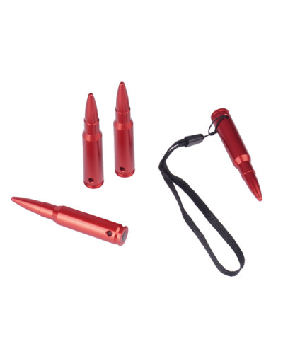 GunPany - Zbijaki do broni Snap Caps - .308 Win & .30-30 Win - Aluminium - 4 sztuki - Czerwone - SCSC-11