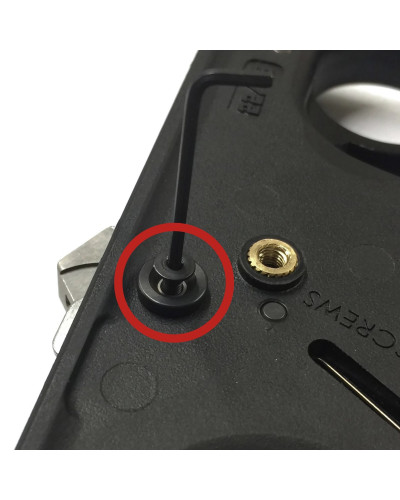 Tandemkross - Cornerstone - Powiększony Bezpiecznik / Podpórka Kciuka - 1911 - Ruger Mark IV 22/45 – Czarny - TK26N0270BLKI