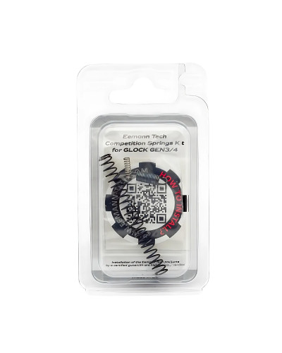 Eemann Tech - Zestaw 3 sprężyn (spustu, iglicy, blokady 1 szt 23% 68,00 68,00 iglicy) do pistoletów Glock Gen. 3/4-ET-121018