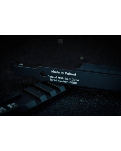 FTCS - Montaż do optyki za szczerbinkę AK PMK 2.0 Picatinny - Czarny H-146 - Nr. 18