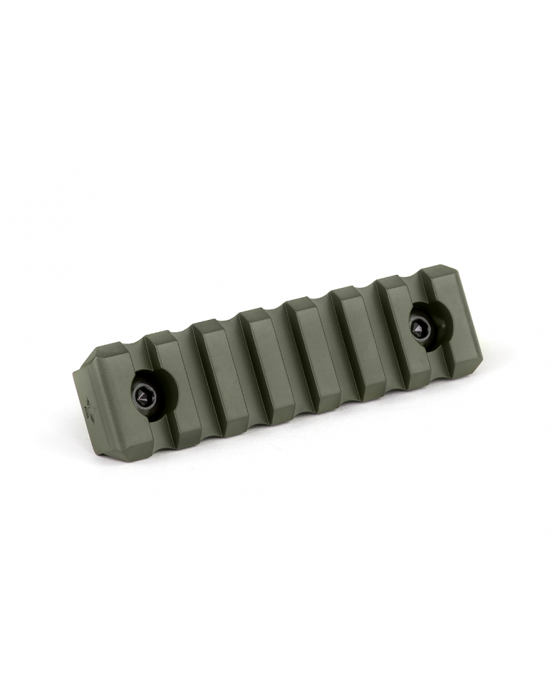 Szyna Picatinny 7 slot. mon. M-LOK z wyc. Green KRUK