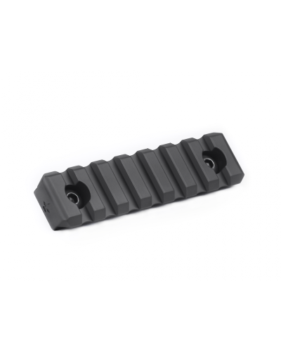 Szyna Picatinny 7 slot. mon. M-LOK z wyc. Black KRUK