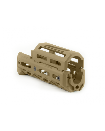 Łoże krótkie M-LOK z krótką nakładką Coyote KRUK