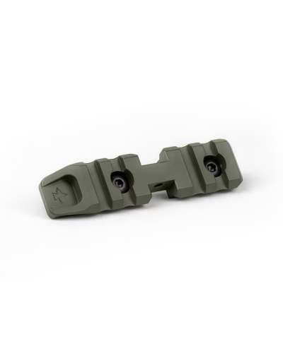 Szyna Picatinny z adapterem pod dwójnóg Black KRUK