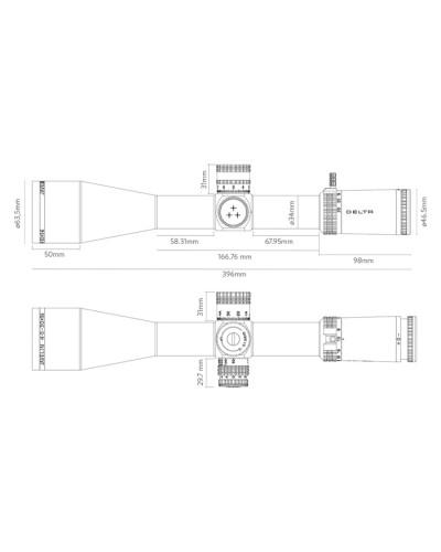 Luneta celownicza Delta Jevelin 4.5-30x56 SMR-2  Delta Optical