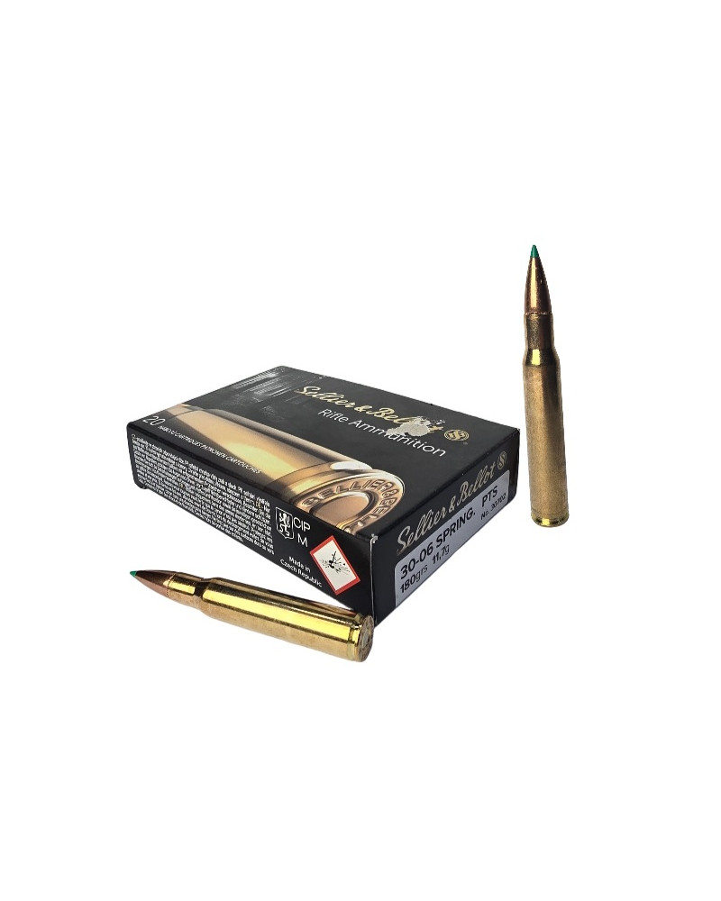 Amunicja S&B kal. 30-06 PTS 11.7g (180gr)