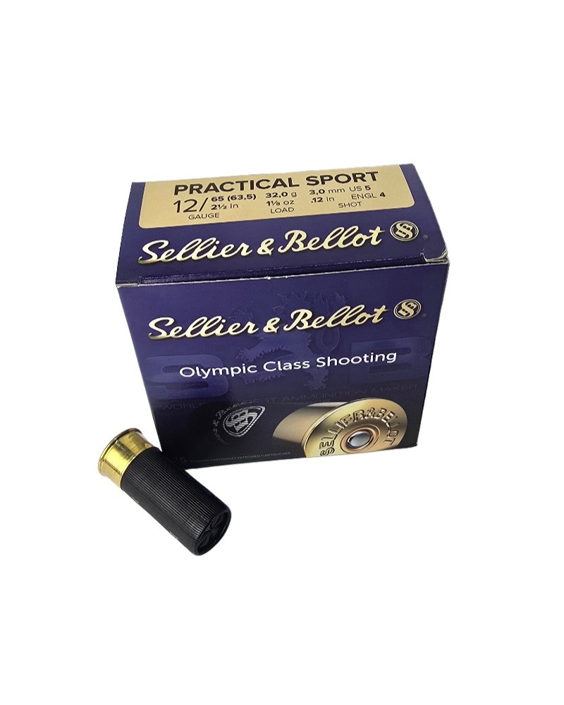Amunicja S&B kal. 12/63,5 Practical Sport 32 g 3,00mm