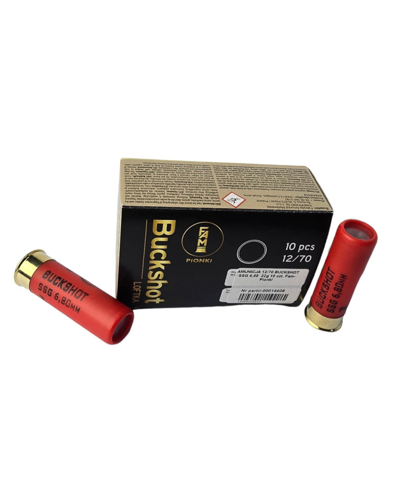 Amunicja 12/70 BUCKSHOT SSG 6,80 22g Fam-Pionki