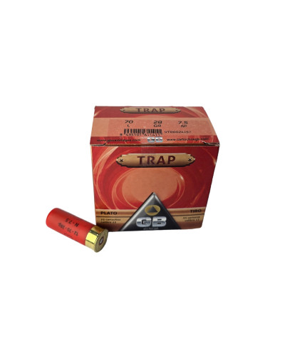 Amunicja GB Trap 12/70 28g (7,5gr) 25szt