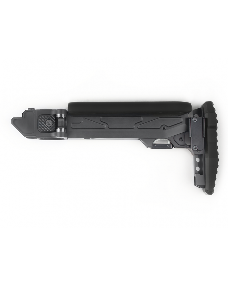 Kolba teleskopowa składana KRUK Black