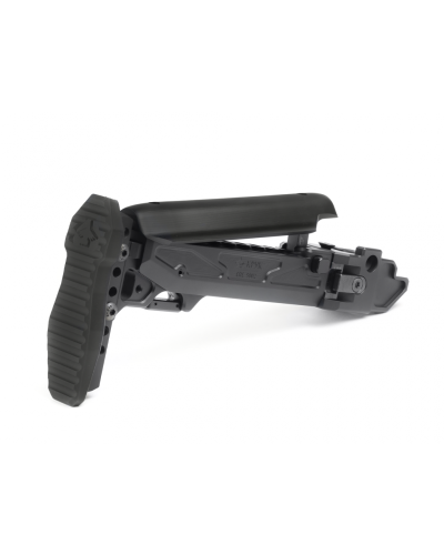 Kolba teleskopowa składana KRUK Black