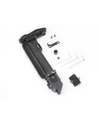 Kolba teleskopowa składana KRUK Black