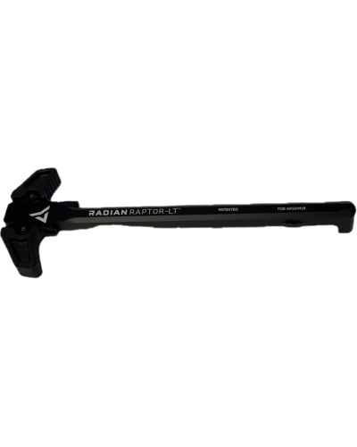 Lekka obustronna dżwignia przeładowania AR15/M16 Radian Raptor-LT - Czarna polimerowa