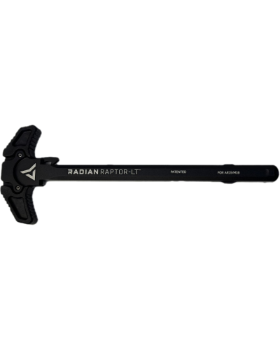 Lekka obustronna dżwignia przeładowania AR15/M16 Radian Raptor-LT - Czarna polimerowa