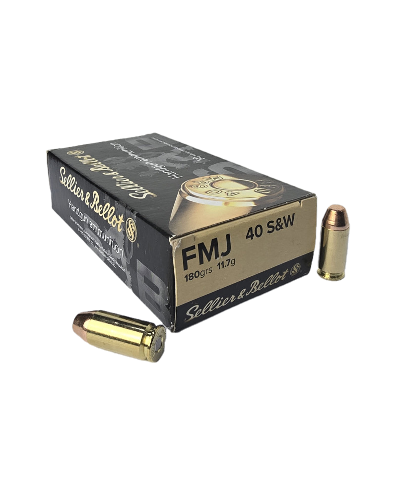 Amunicja S&B kal. 40 S&W FMJ 11.7g (180gr)