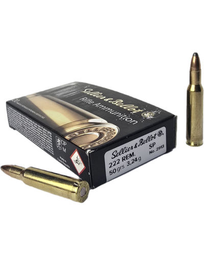 Amunicja S&B kal.222 Rem. SP 3.24g (50gr)