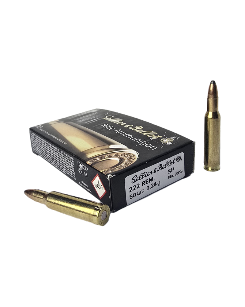 Amunicja S&B kal.222 Rem. SP 3.24g (50gr)