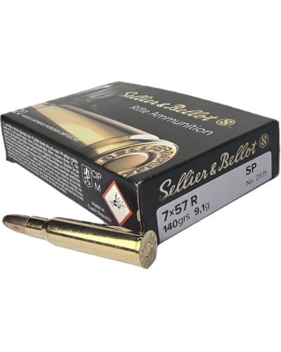 Amunicja S&B kal. 7x57 R SP 9.1g (140gr)