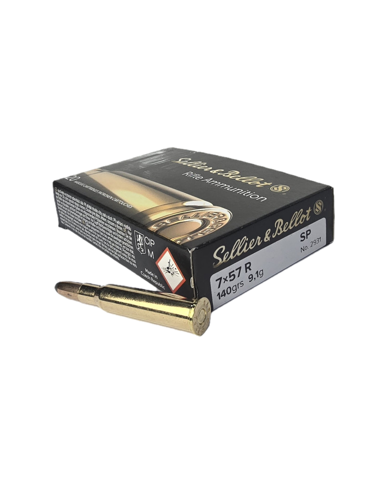 Amunicja S&B kal. 7x57 R SP 9.1g (140gr)