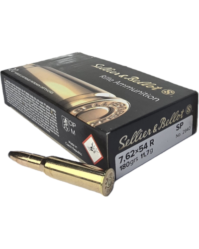 Amunicja S&B kal. 7,62x54 R SP 11,7g (180gr)