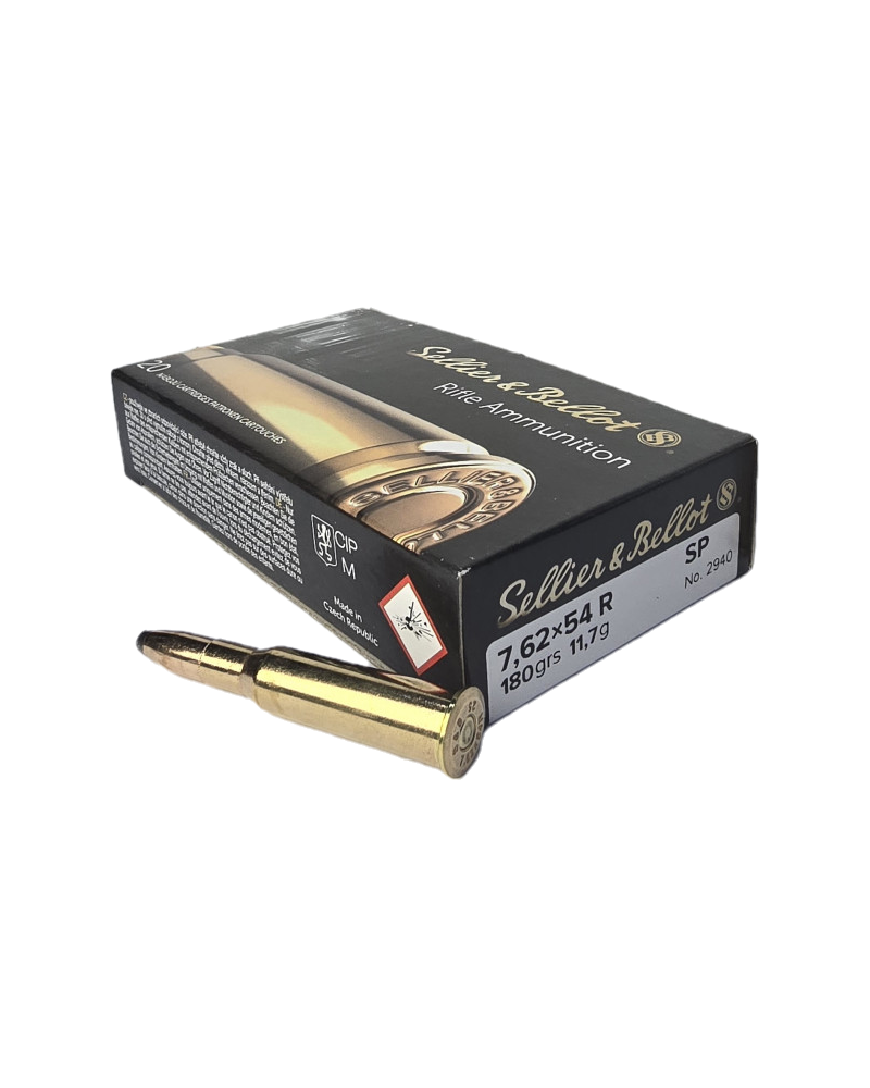 Amunicja S&B kal. 7,62x54 R SP 11,7g (180gr)