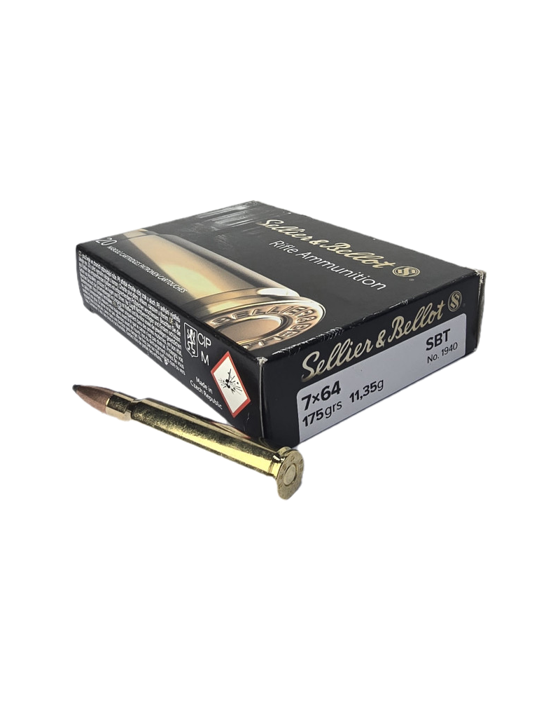 Amunicja S&B kal. 7x64 Sierra SBT 11,35g (175gr)