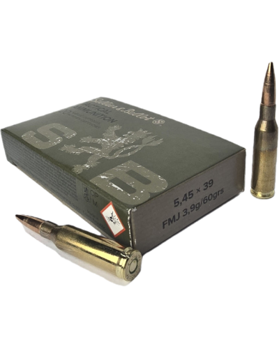 Amunicja S&B kal. 5,45x39 FMJ 3,9g (60gr)