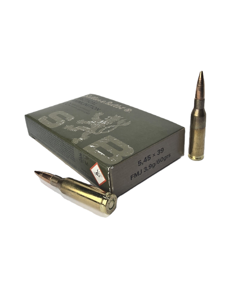 Amunicja S&B kal. 5,45x39 FMJ 3,9g (60gr)