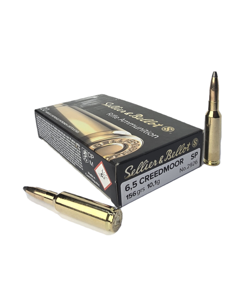 Amunicja S&B kal. 6,5 Creedmoor SP 10,1g (156gr)