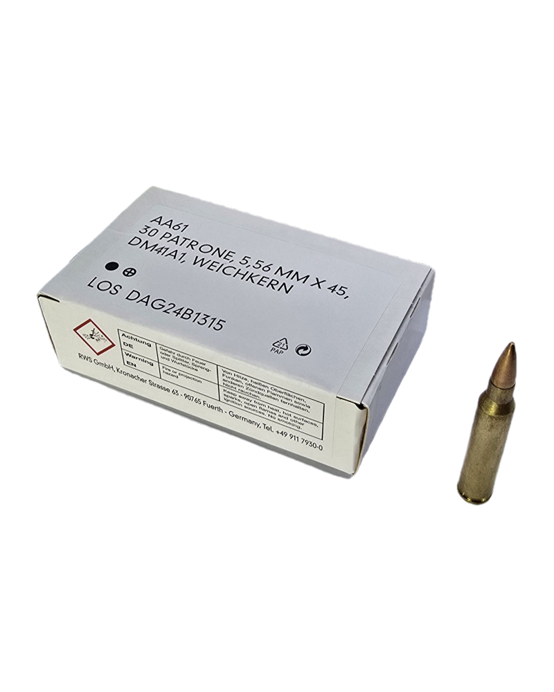 Amunicja RWS kal. 5,56x45 mm Nato 4g  62gr