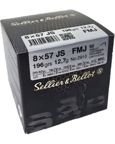 Amunicja S&B kal. 8x57 IS FMJ 12,7g 196gr