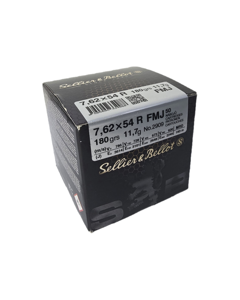 Amunicja S&B kal. 7,62x54R FMJ 11,7g 180gr