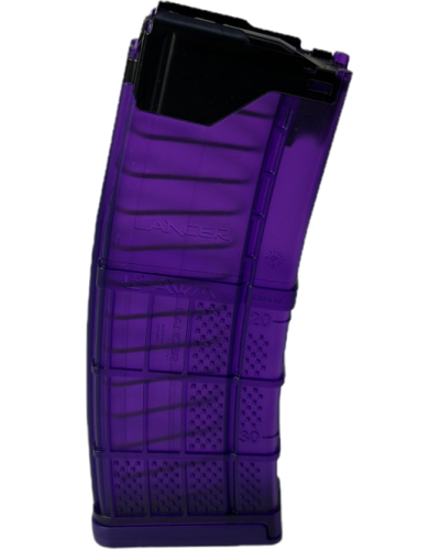 Lancer Magazynek 30 nabojowy do AR15 Przeźroczysty Purple