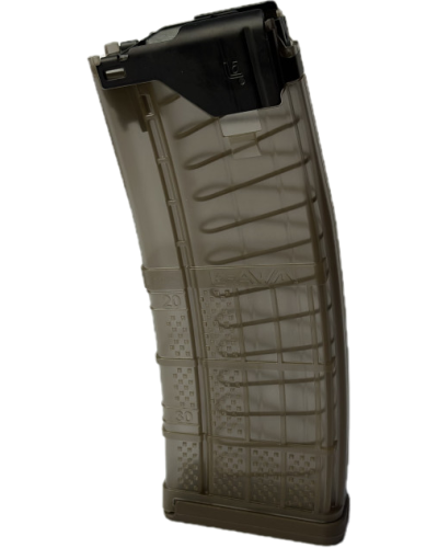 Lancer Magazynek 30 nabojowy do AR15 przeźroczysty FDE