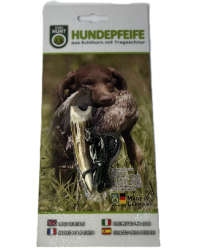 Gwizdek na psa z rogu bawołu 8,5cm 510801